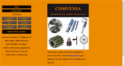 Desktop Screenshot of comvensa.es