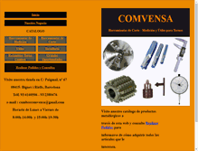 Tablet Screenshot of comvensa.es